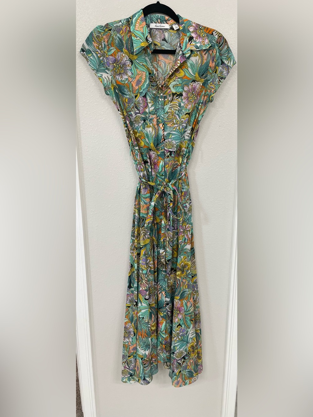 Robert Graham Vivian dress floral print size 2